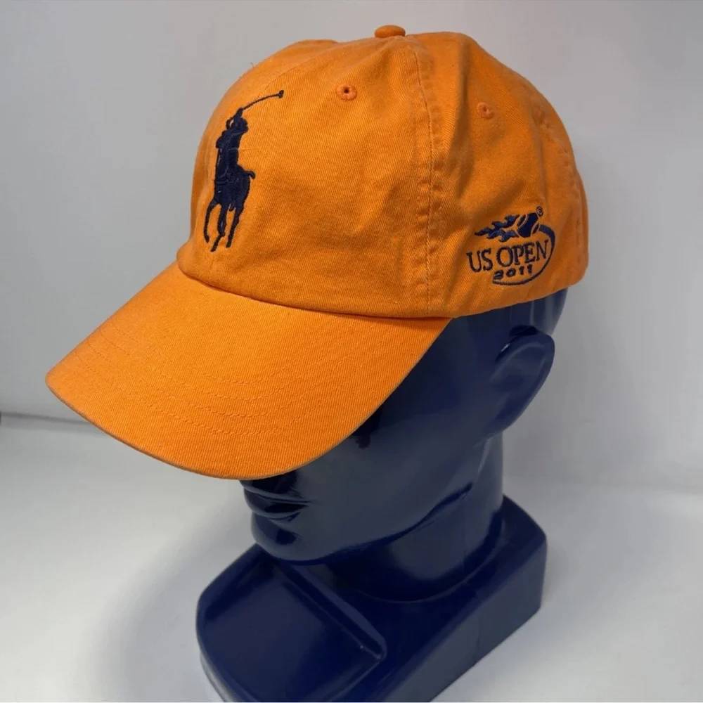Polo Ralph Lauren 2011 US Open Big Pony Adjustable Tennis Baseball Hat Cap Golf - Picture 2 of 7